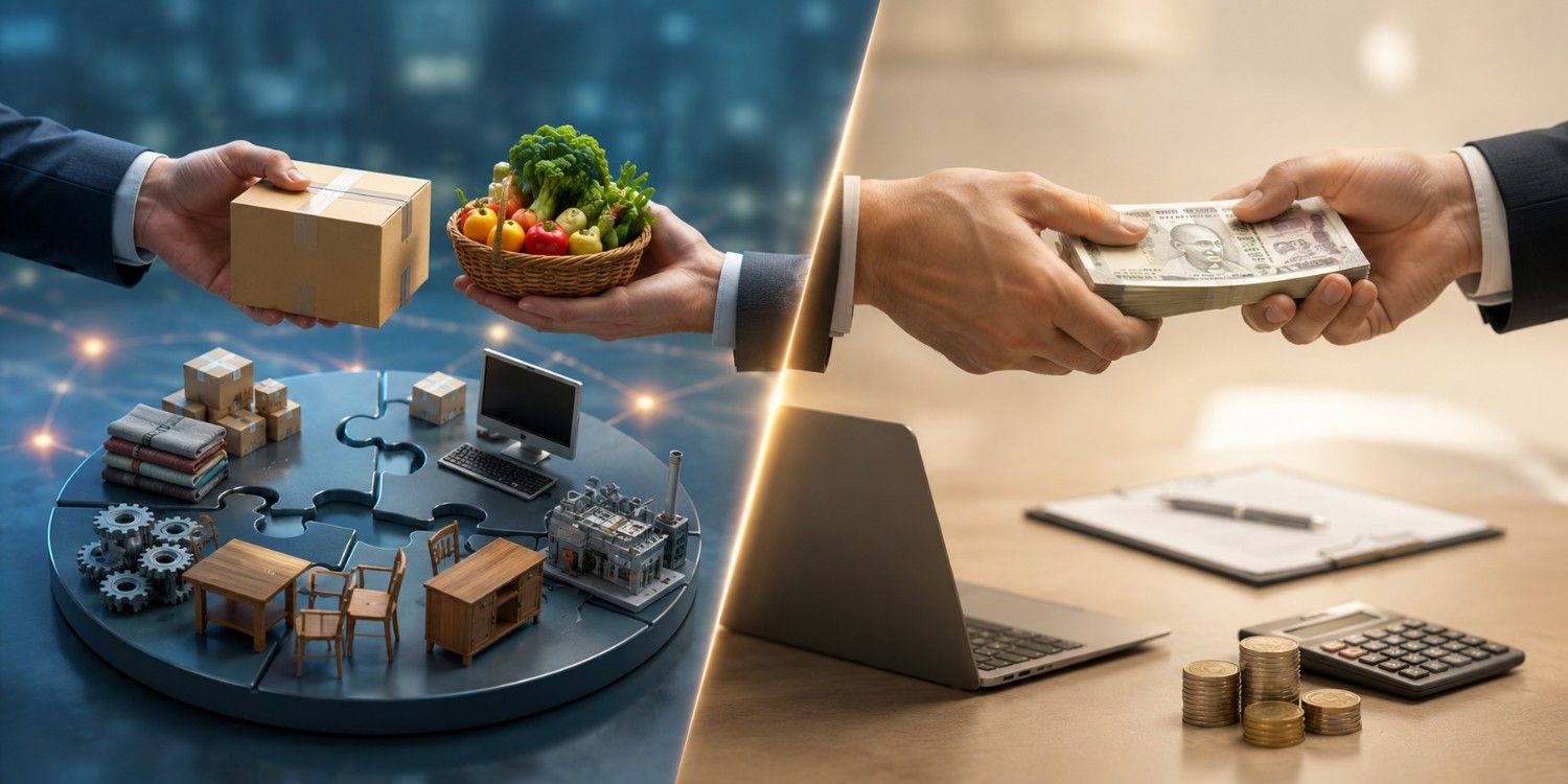 Barter Trading vs Traditional Cash Transactions